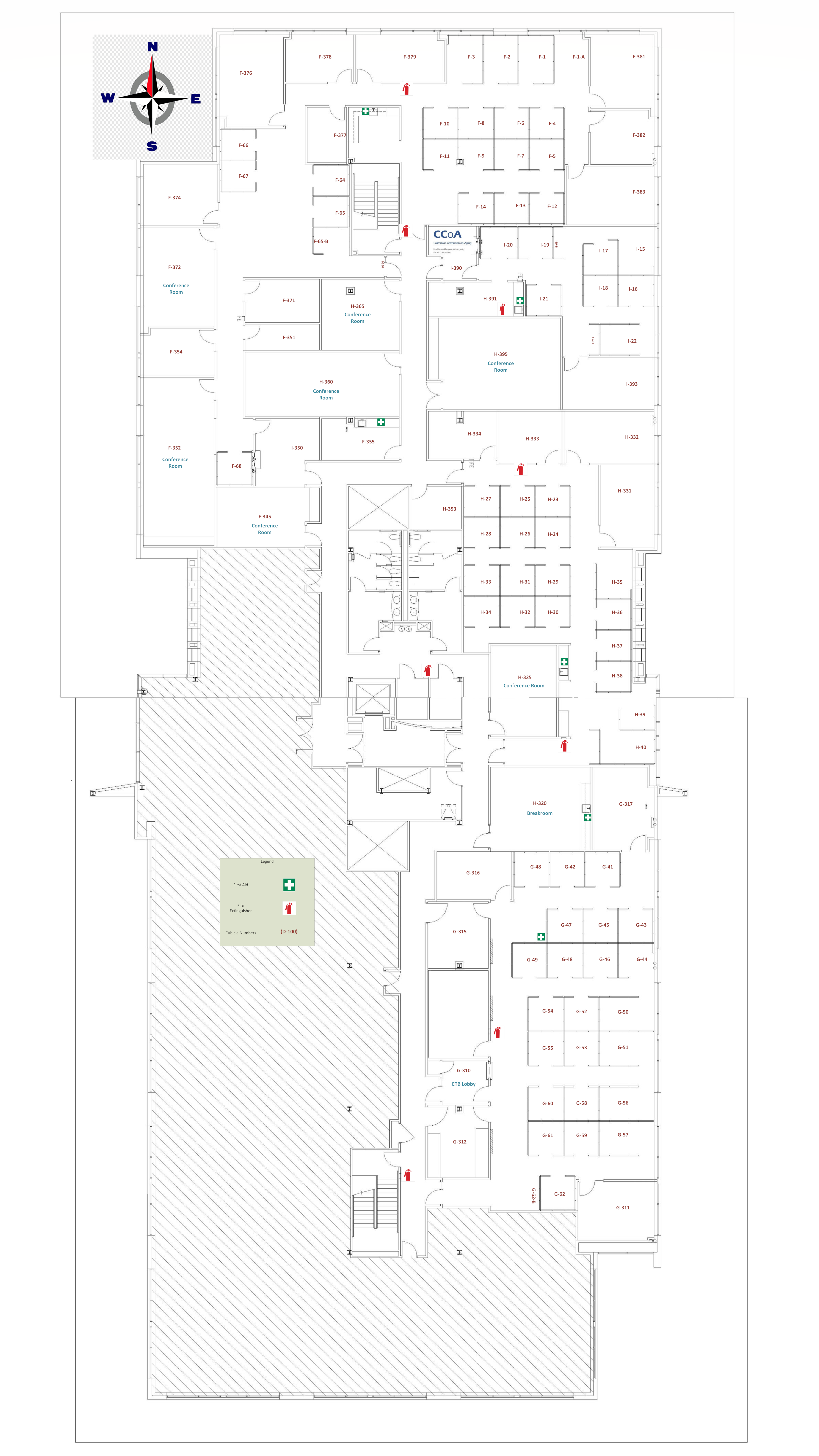 layout of third floor image