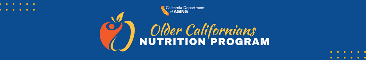 Older Californian Nutrition Program Banner