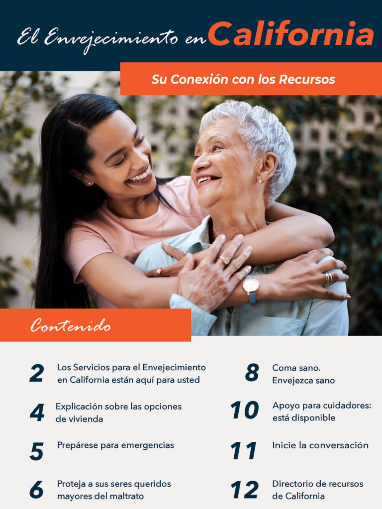 California Aging Resources Guide in Spanish