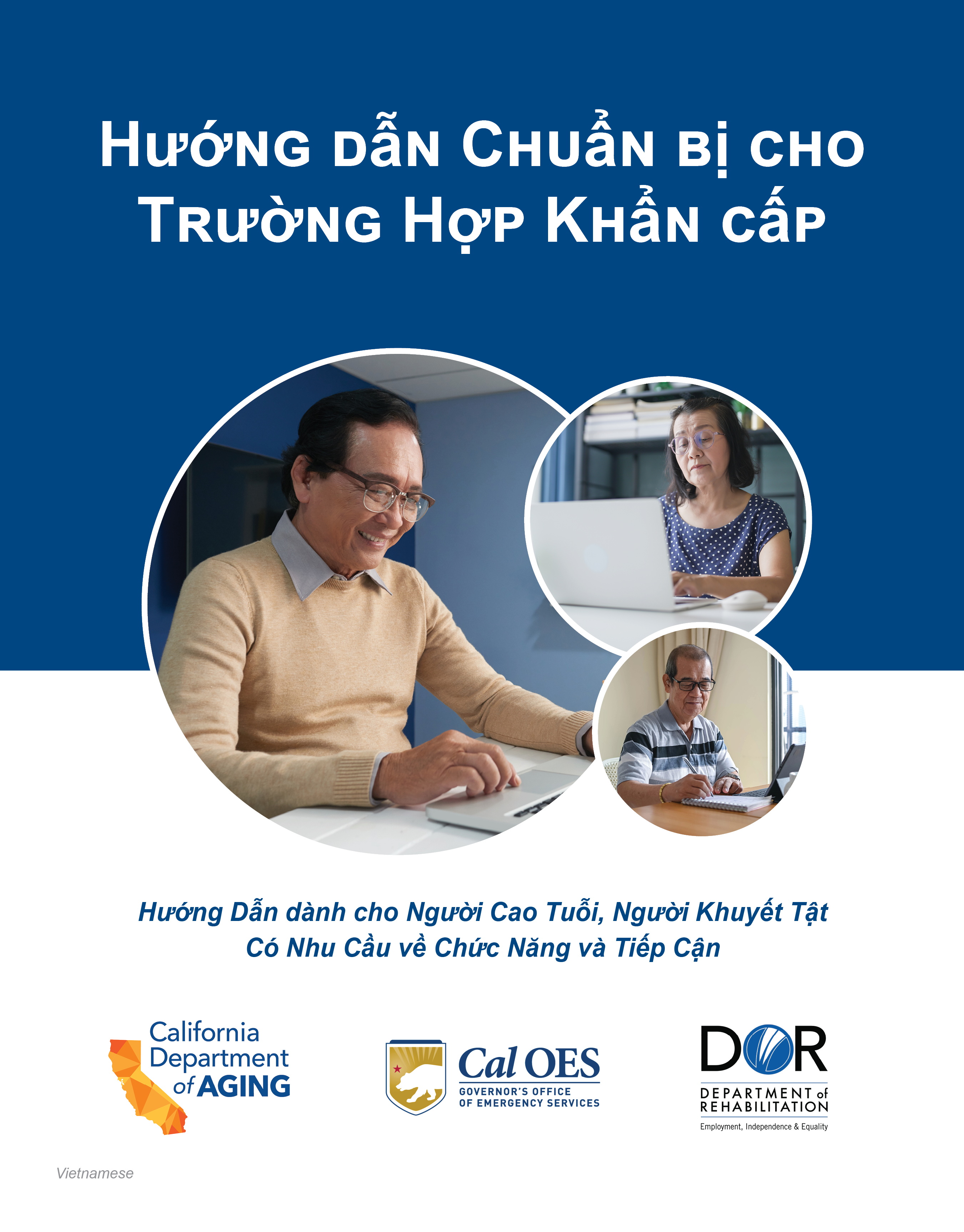 Emergency preparedness guide in Vietnamese