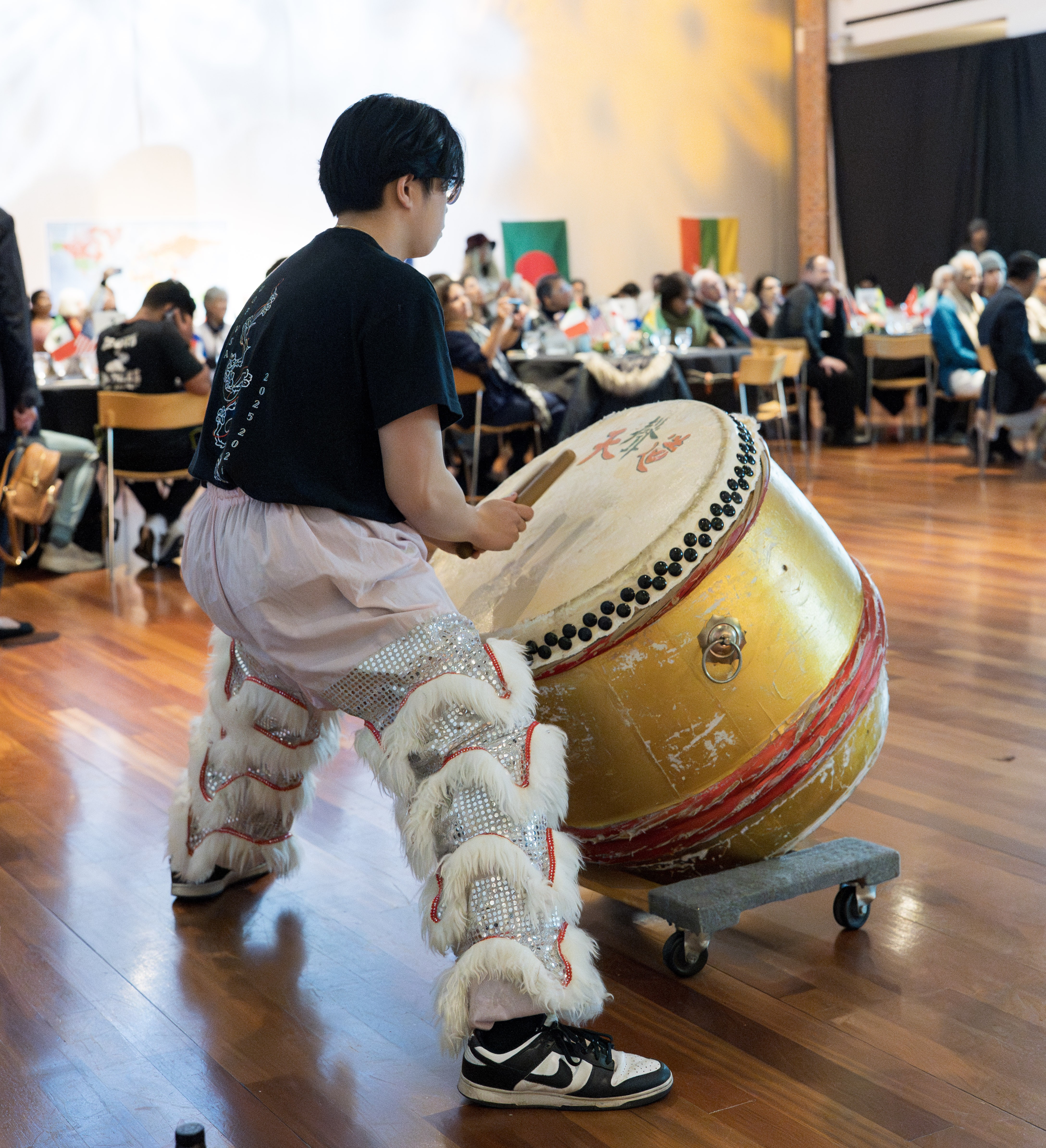Student performance at the Intergenerational Multicultural Night